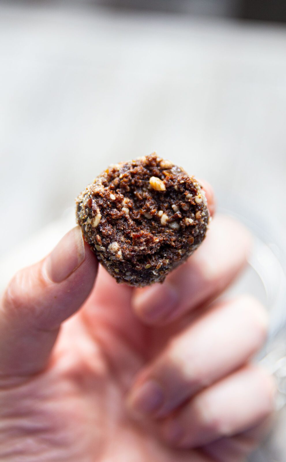 (High Protein) Chocolate Energy Balls Recipe Balance and Bite